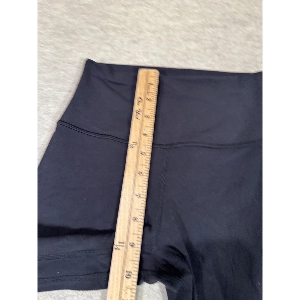 Lululemon Leggings Womens 4 Black High Rise Ankle Yoga‎ Athletic Gym Tight